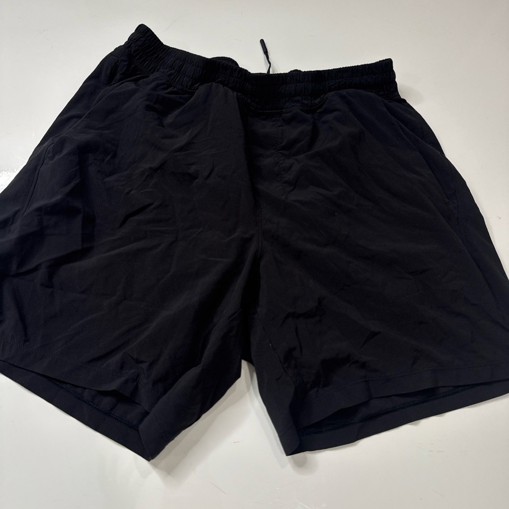Lululemon Pace Breaker Shorts Men’s M?  Lined Black Active A010126